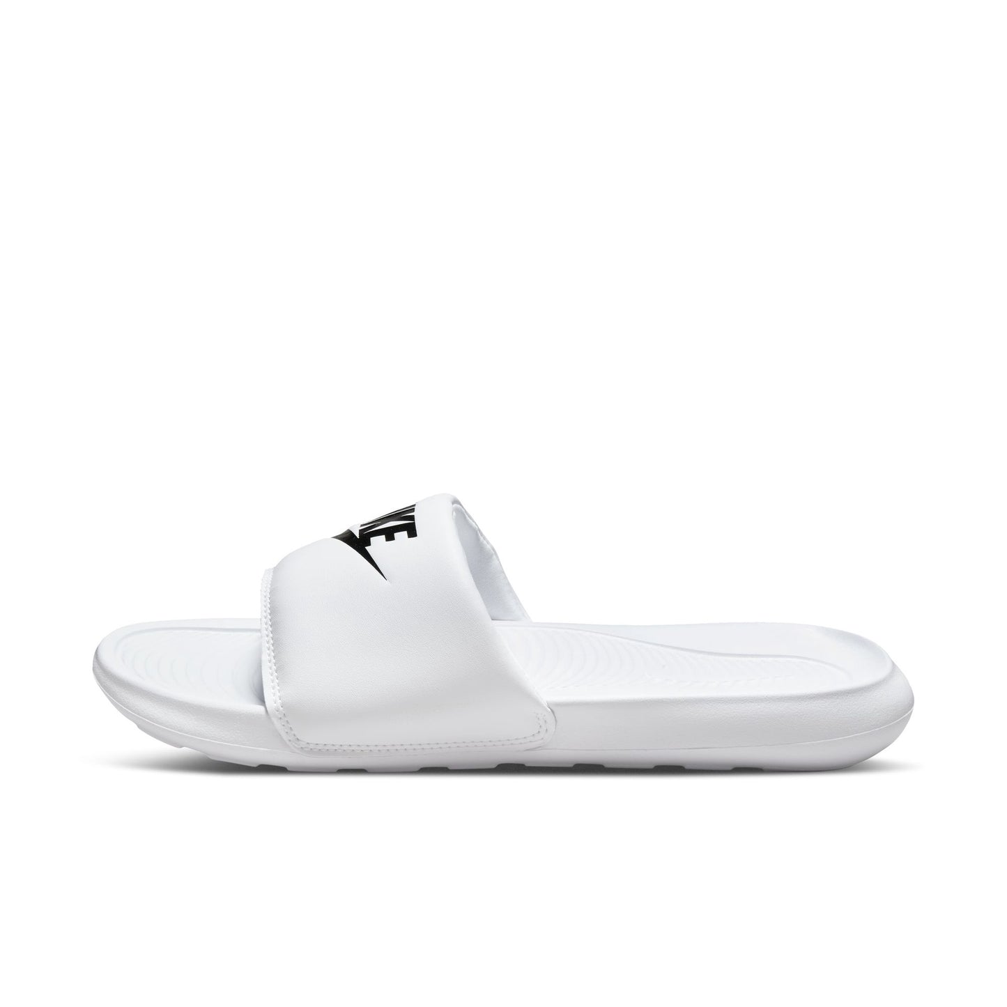 Nike Victori One Slides White/Black Womens