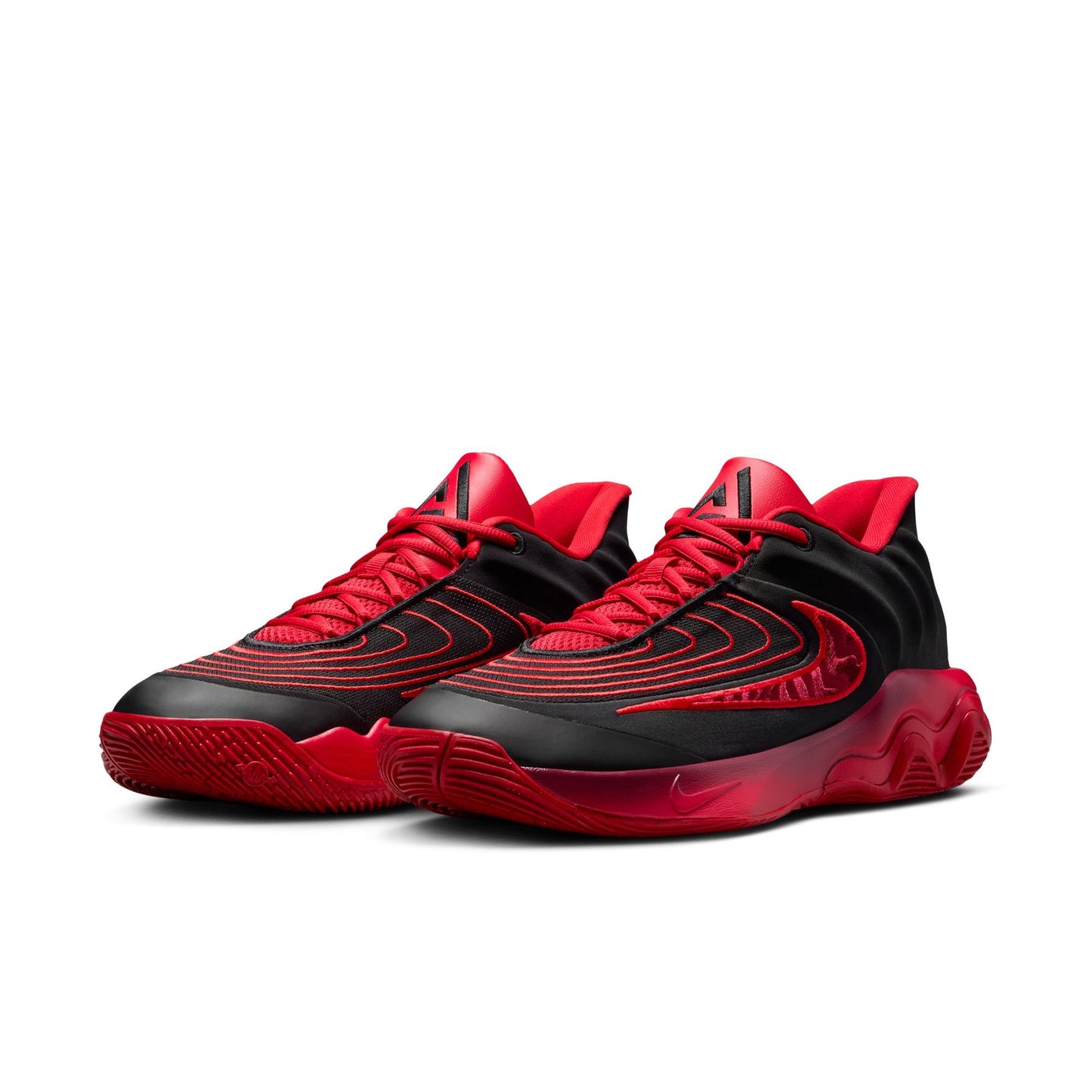 Nike Giannis Immortality 4 Black/Red Mens