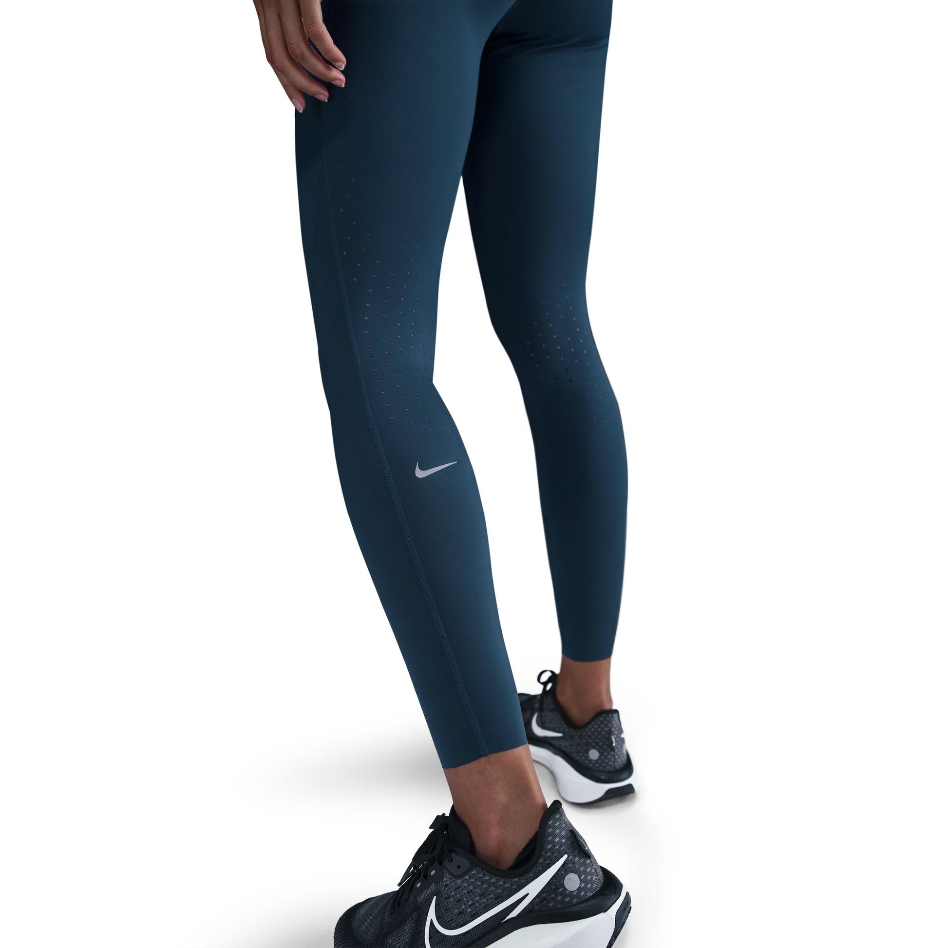 Nike Swift 7/8 Leggings Navy Womens