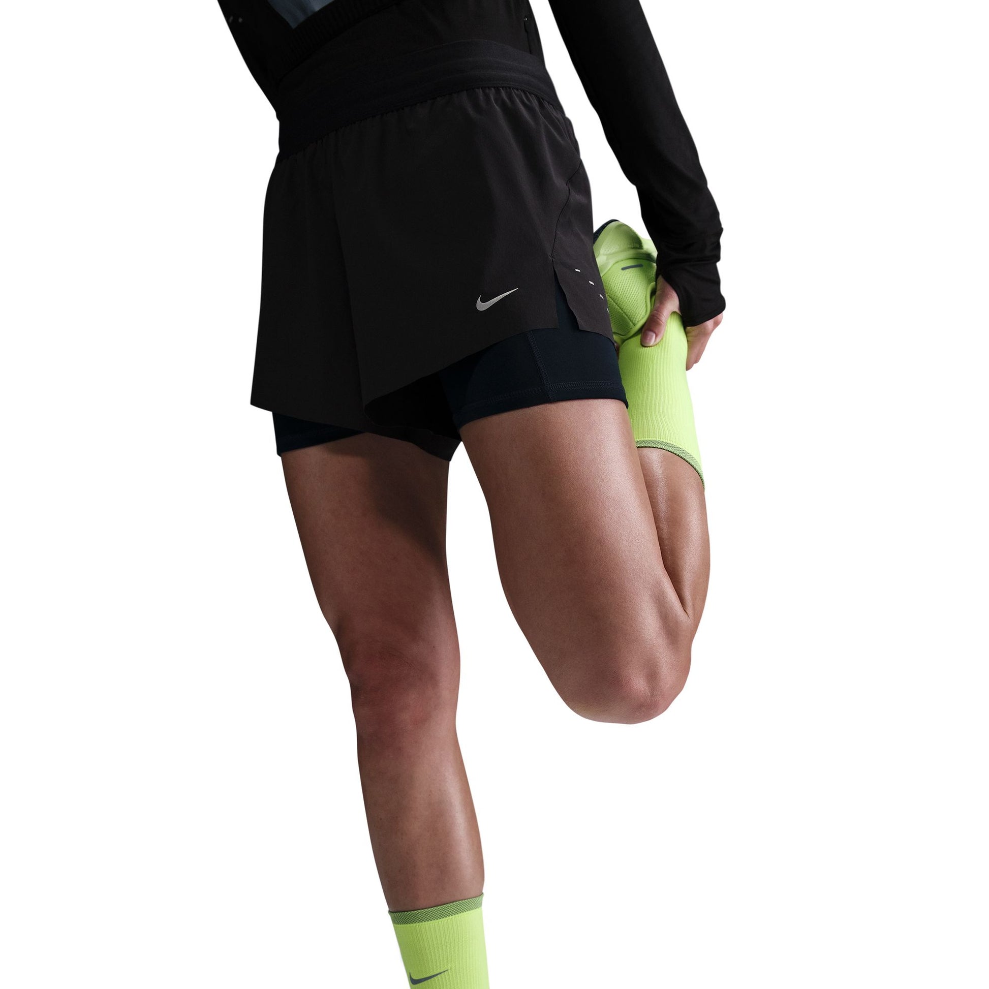 Nike Swift Dri-FIT Mid-Rise 2-in-1 Running Shorts
