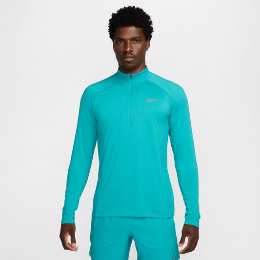 Nike Stride 1/4-Zip Running Top Blue Mens