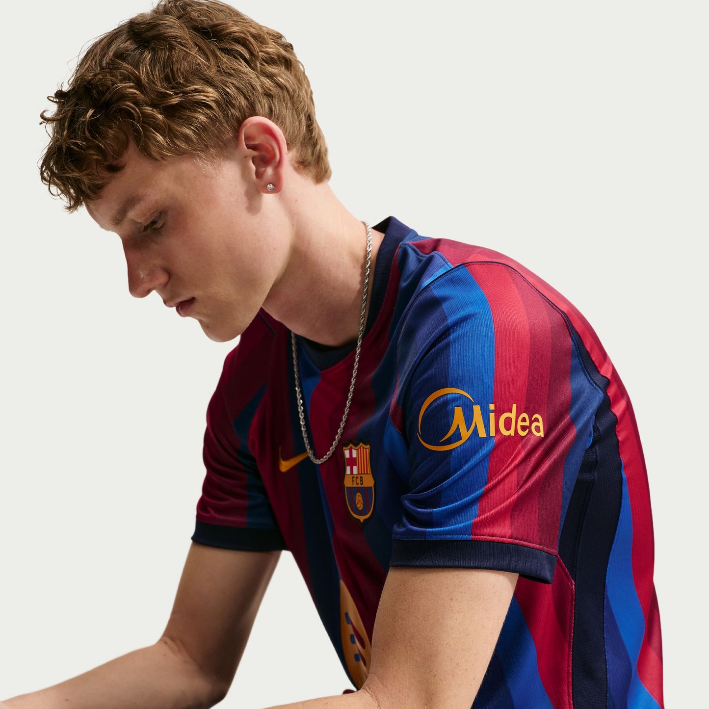 Nike FC Barcelona 26/27 Stadium Home Jersey Mens