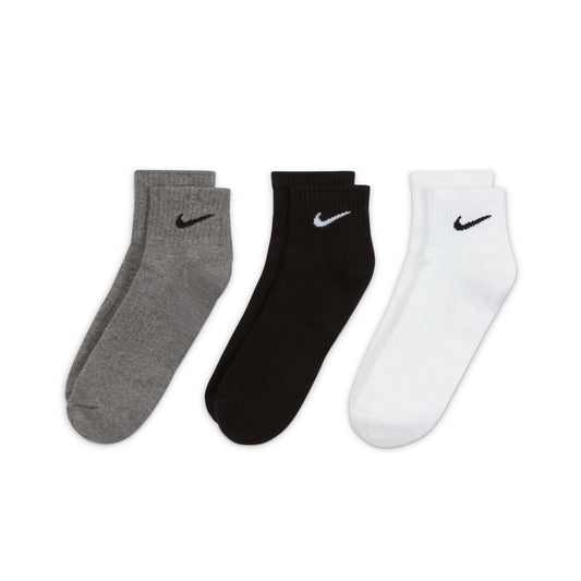 Nike Everyday Cushioned Ankle Sock 3 Pack Mixed