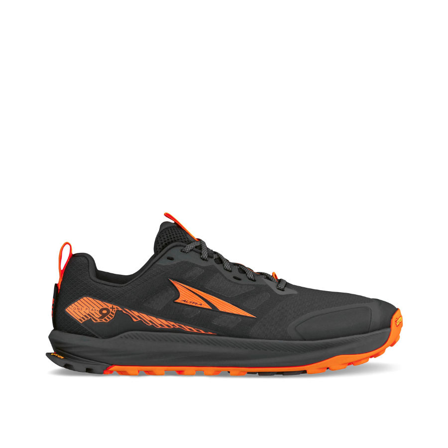 Altra Lone Peak 9 + Black  Orange Mens