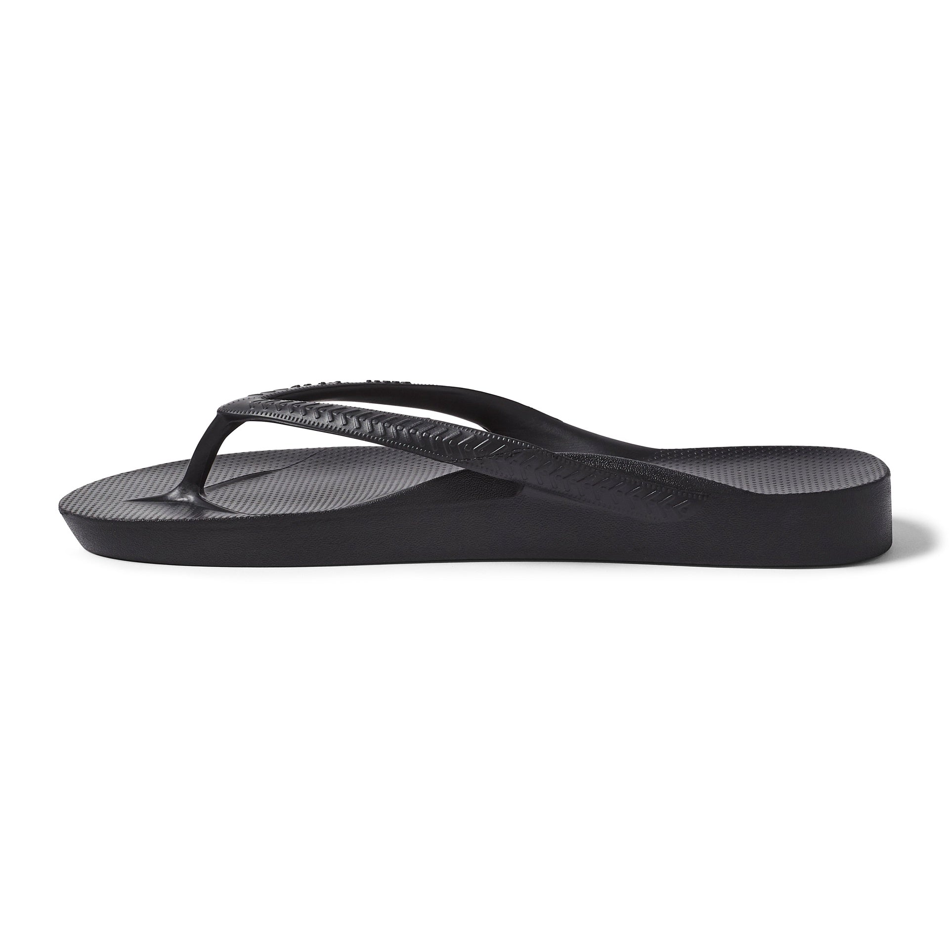 Archies Arch Support Jandals Black Unisex