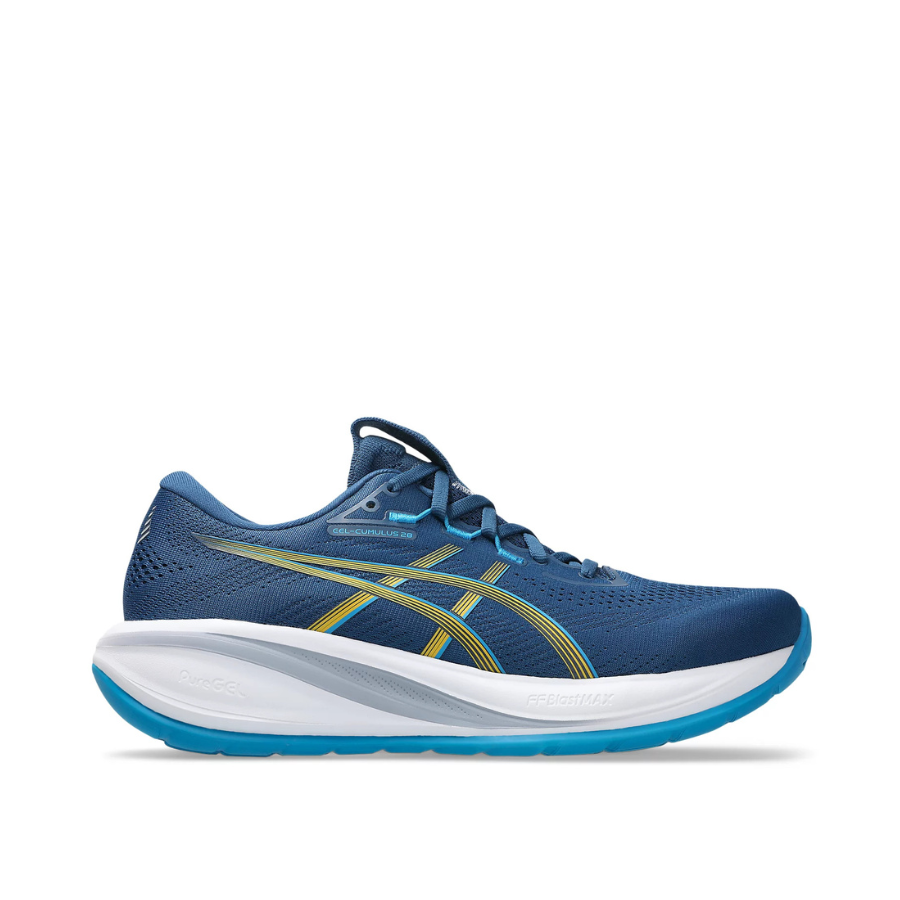 Asics Gel-Cumulus 28 Twilight Blue/Yamabuki Mens