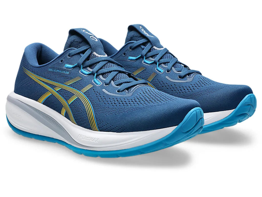 Asics Gel-Cumulus 28 Twilight Blue/Yamabuki Mens