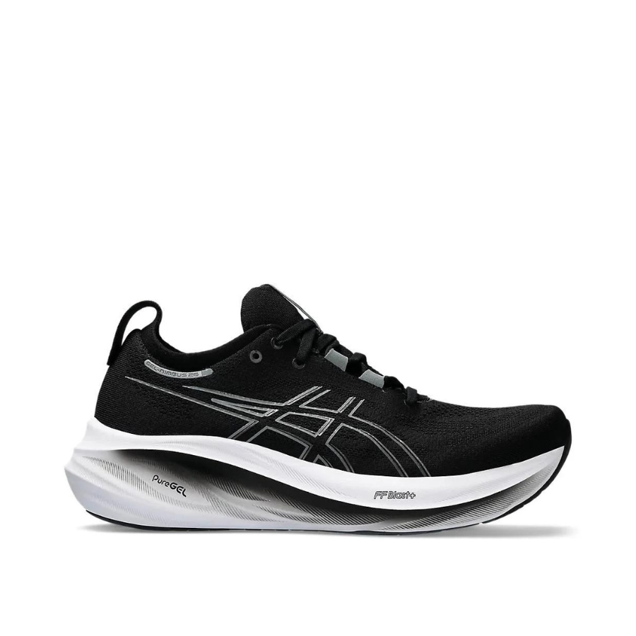 Asics Gel-Nimbus 26 Black/Graphite Grey Mens