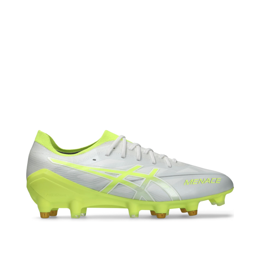 Asics Menace 5 Hybrid White/Safety Yellow Boots