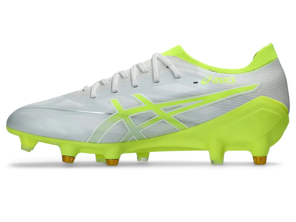 Asics Menace 5 Hybrid White/Safety Yellow Boots