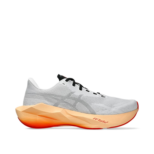 Asics Novablast 6 White / Orange Glow Mens