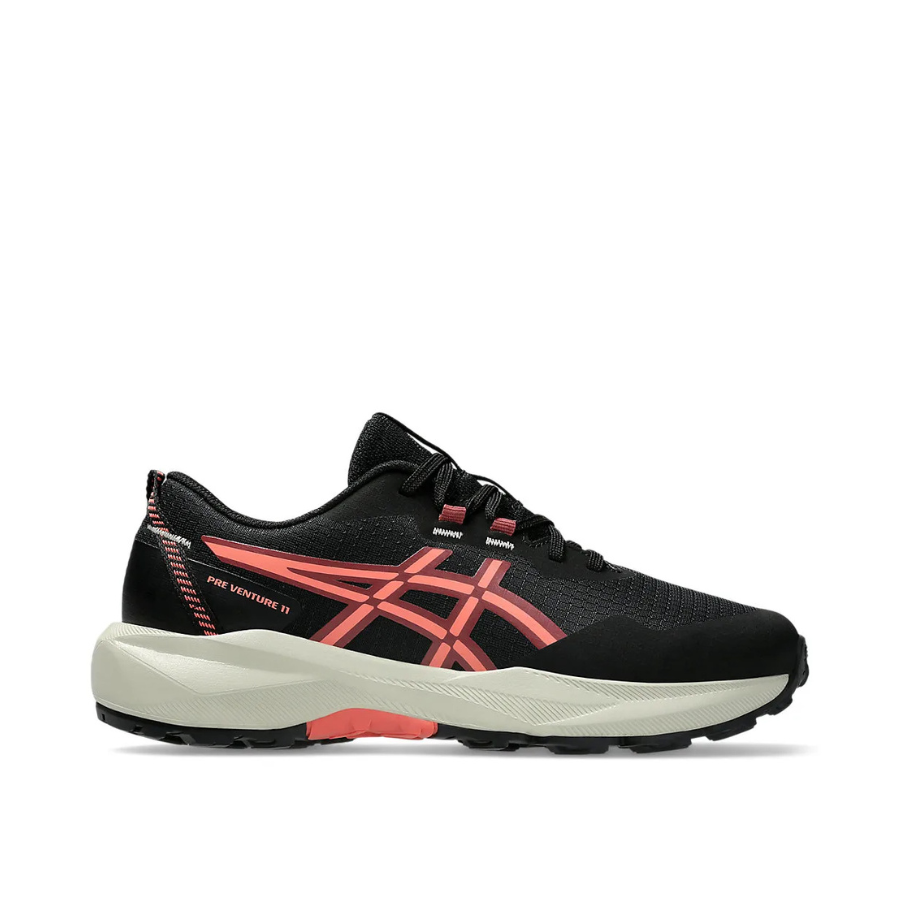 Asics Pre-Venture 11 (GS) Black / Papaya Kids