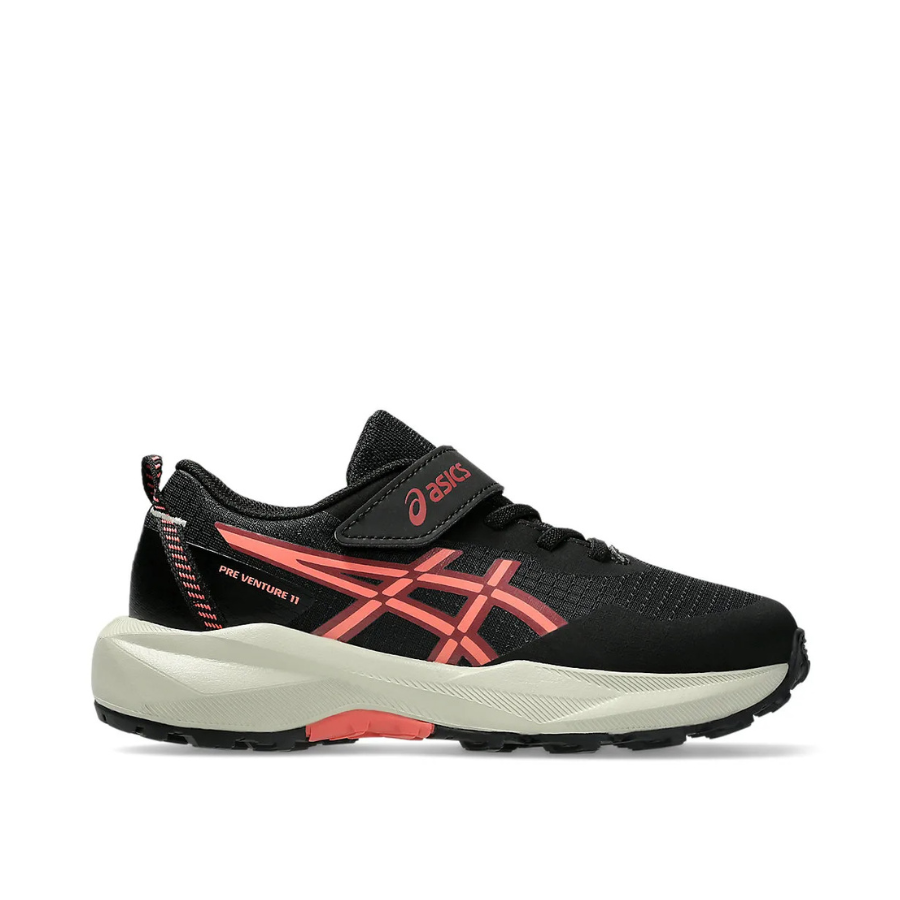 Asics Pre-Venture 11 (PS) Black / Papaya Kids