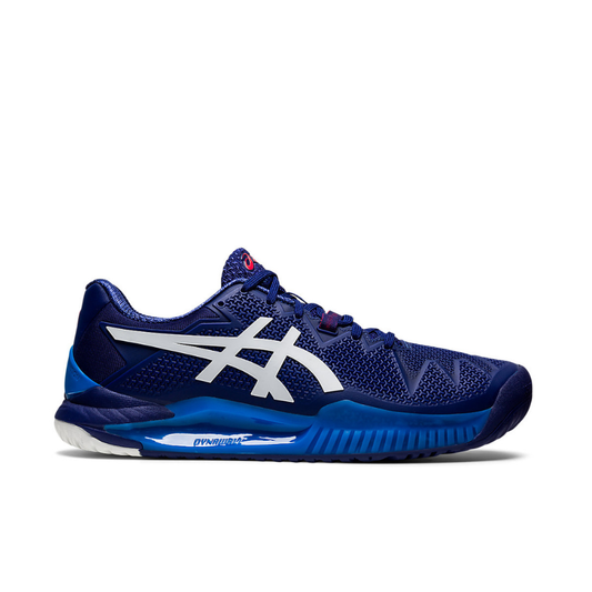 Asics Resolution 8 Dive Blue (2E) Mens