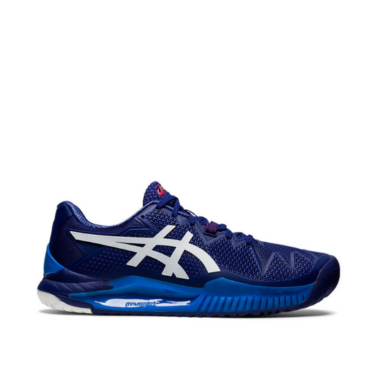 Asics Resolution 8 Dive Blue (2E) Mens