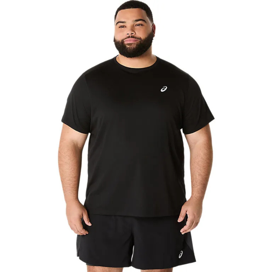 Asics Silver SS Top Performance Black Mens