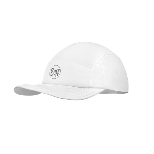 Buff 5 Panel Go Cap - White