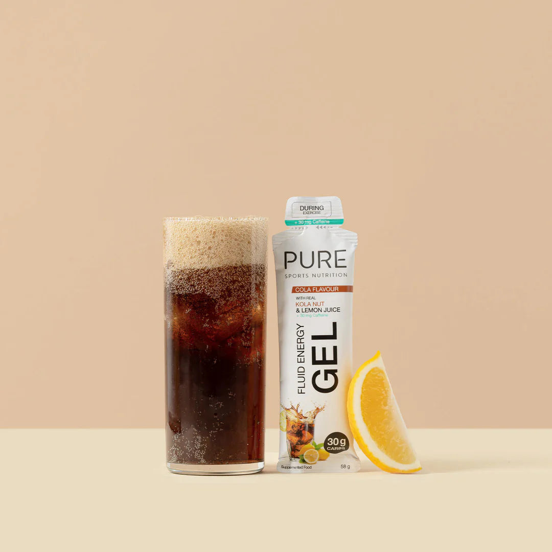 Pure Fluid Energy Gel - Cola (+ Caffeine) 50g