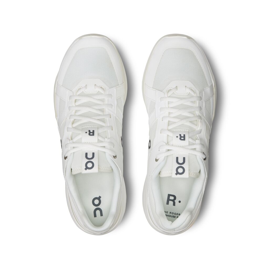 On Running The Roger Clubhouse Pro White Mens