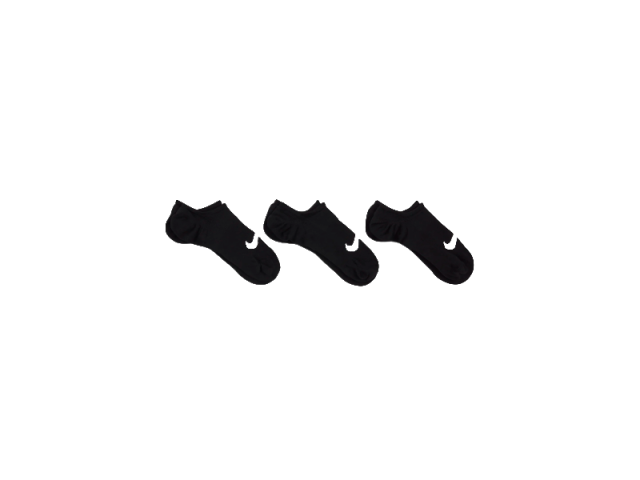 Nike Lightweight Footie Black Socks