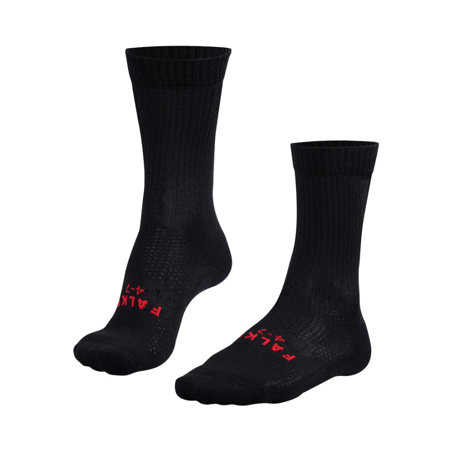 Falke Retro Crew Stripe 8889 Black Sock