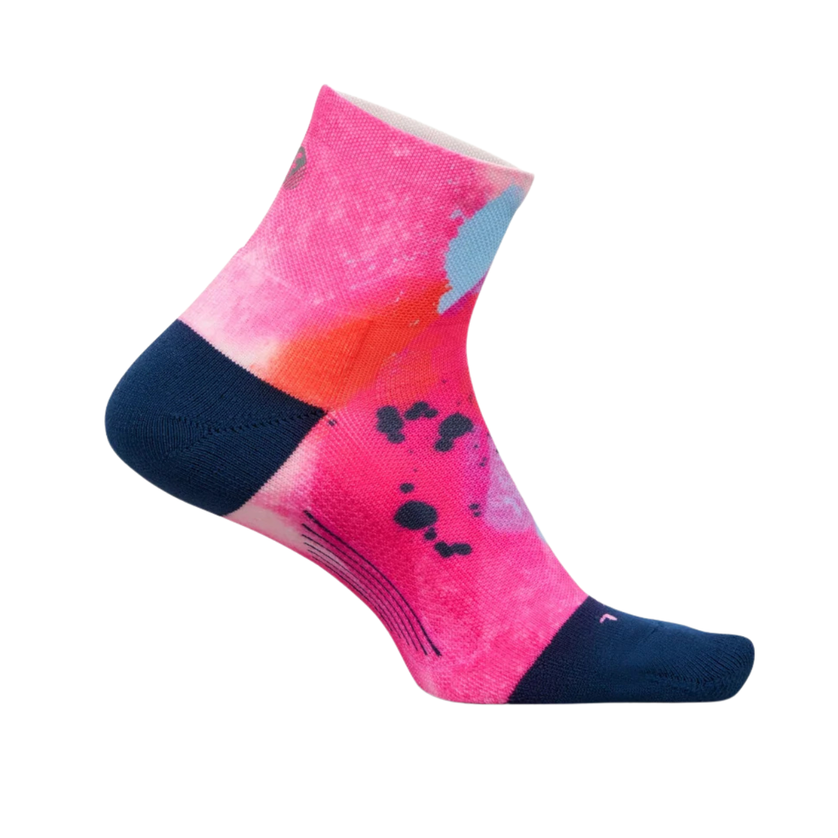 Feetures Elite Light Cushion Quarter Feminine Grit Sock