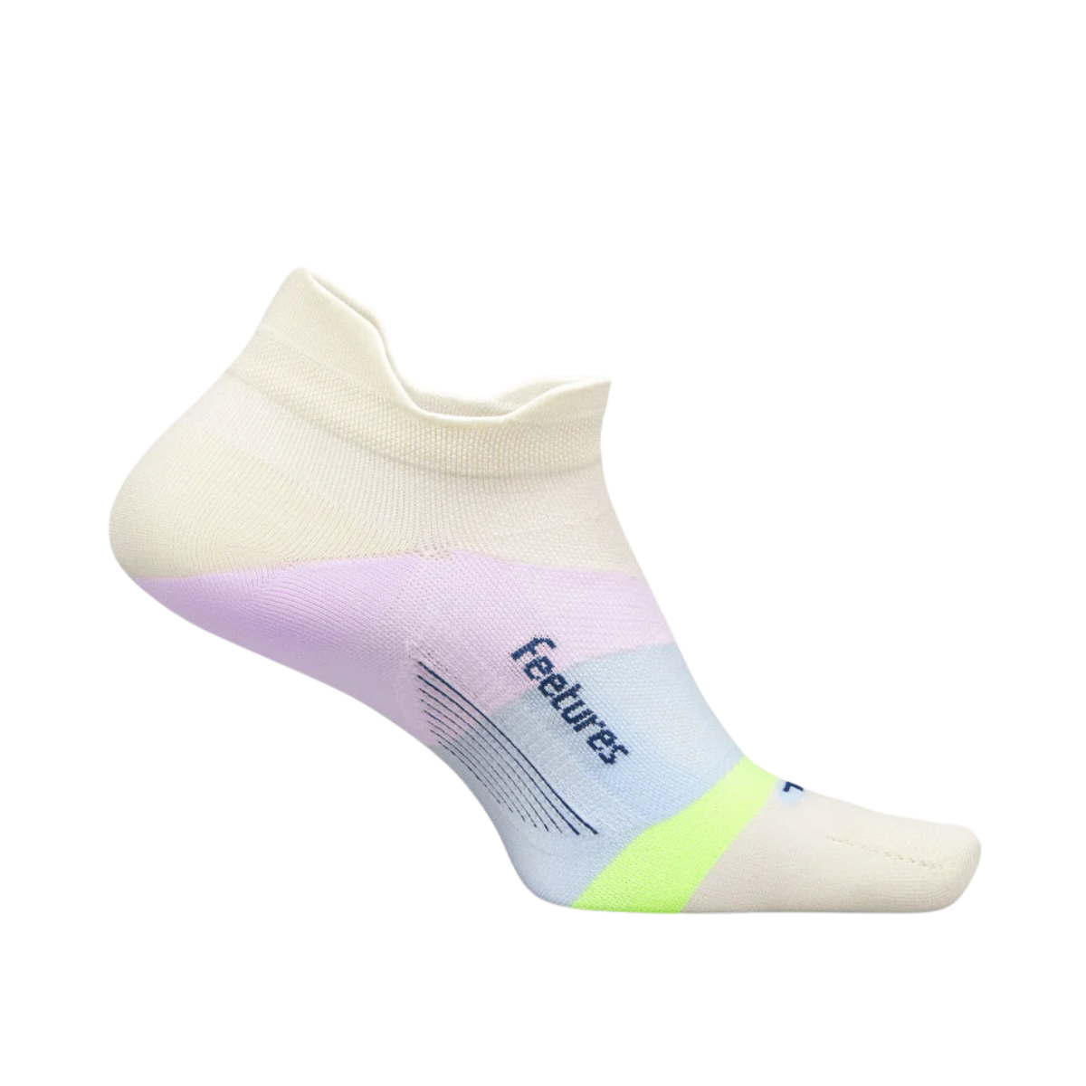 Feetures Elite Ultra-Light Cushion No Show Tab Lilac Breeze Sock