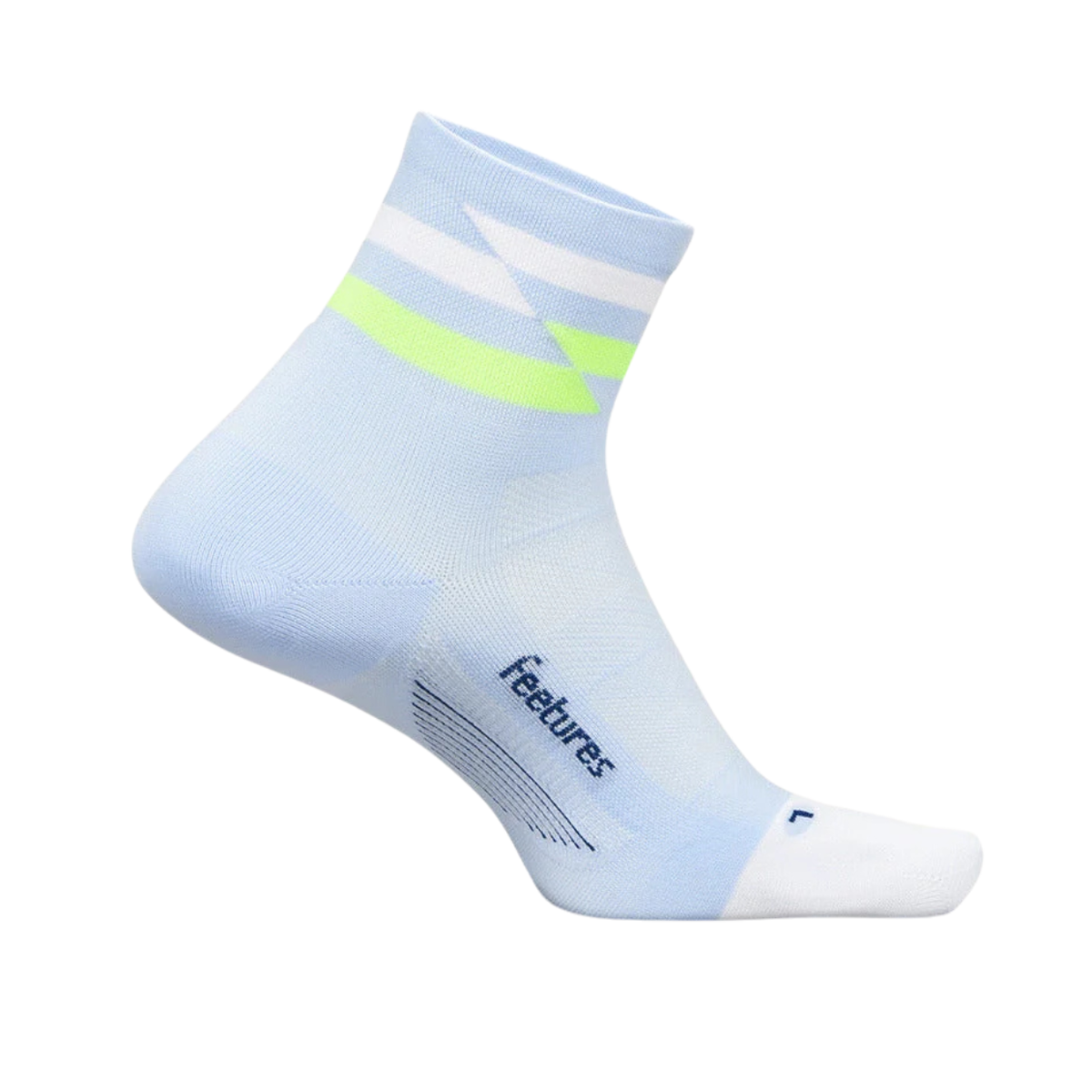 Feetures Elite Ultra-Light Cushion Quarter Day Track Sock
