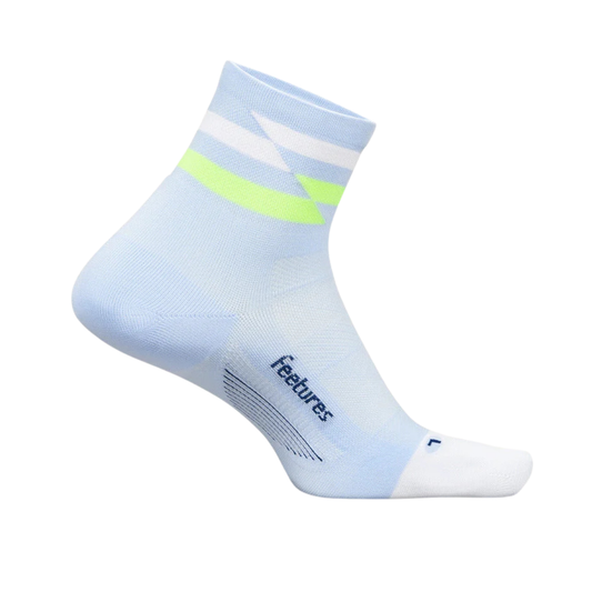 Feetures Elite Ultra-Light Cushion Quarter Day Track Sock