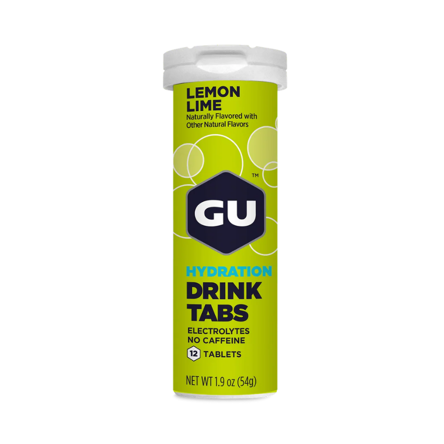 GU Hydration Drink Tablets (Single Tube) Lemon Lime