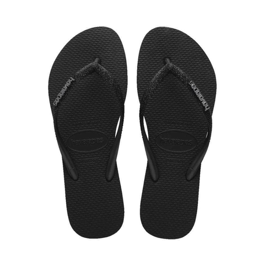 Havaianas Slim Glitter Black II FC