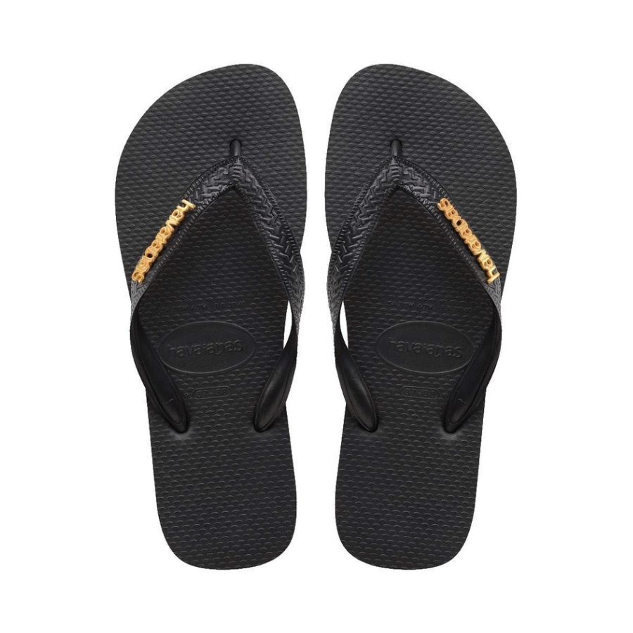 Havaianas Slim Metallic Black/Gold