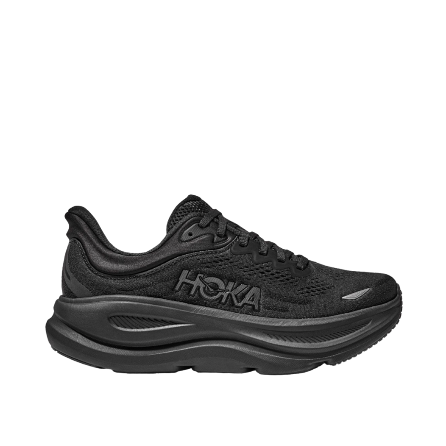 Hoka Bondi 9 Wide (D) Black Womens