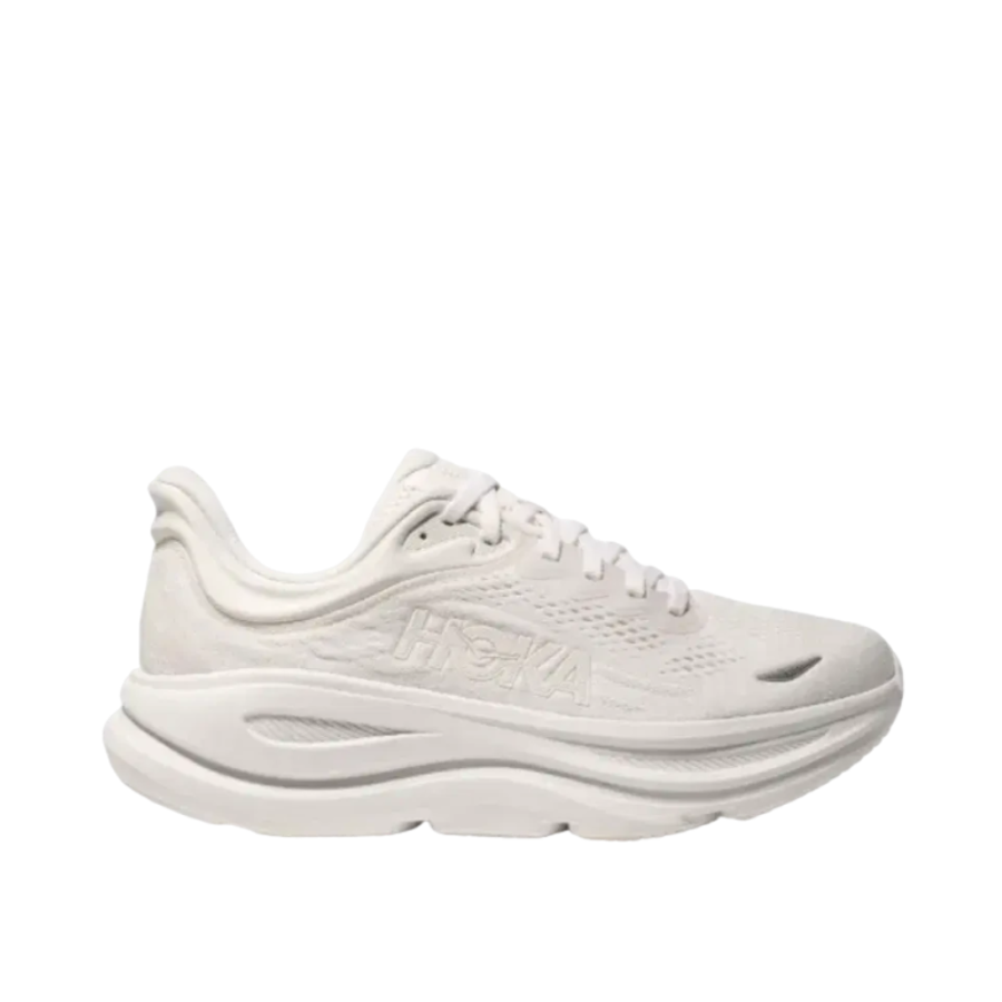 Hoka Bondi 9 Wide (D) White Womens