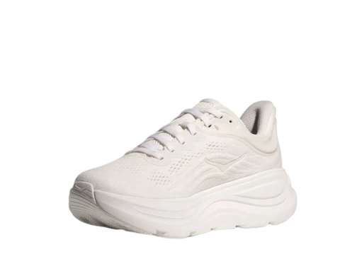 Hoka Bondi 9 Wide (D) White Womens