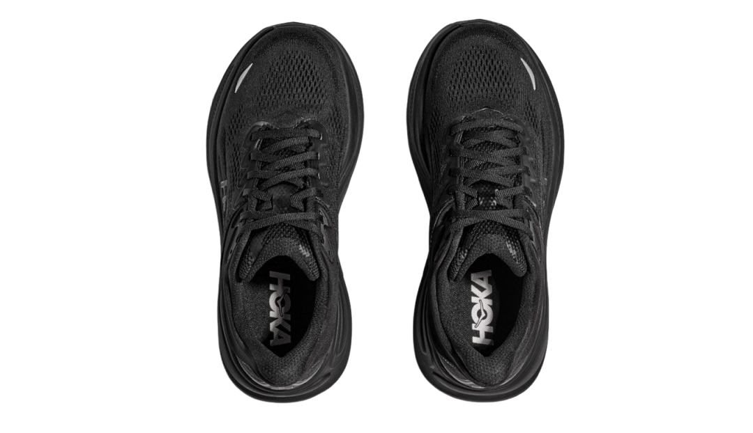 Hoka Bondi 9 X-Wide (4E) Black Mens