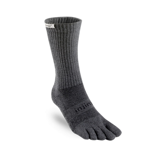 Injinji Trail Midweight Crew Sock Granite