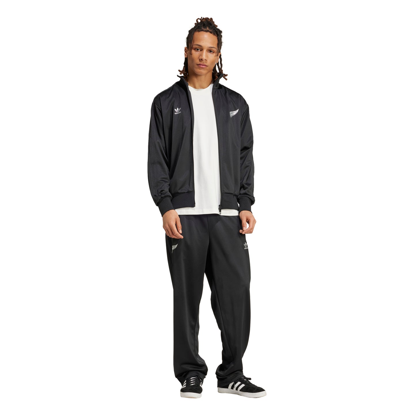 Adidas All Blacks Firebird Track Top Mens