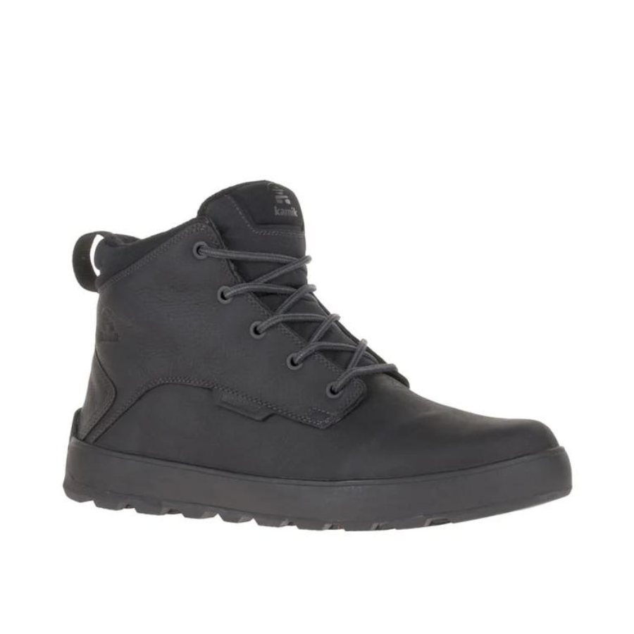 Kamik Spencer Mid Snow Boots Black Mens