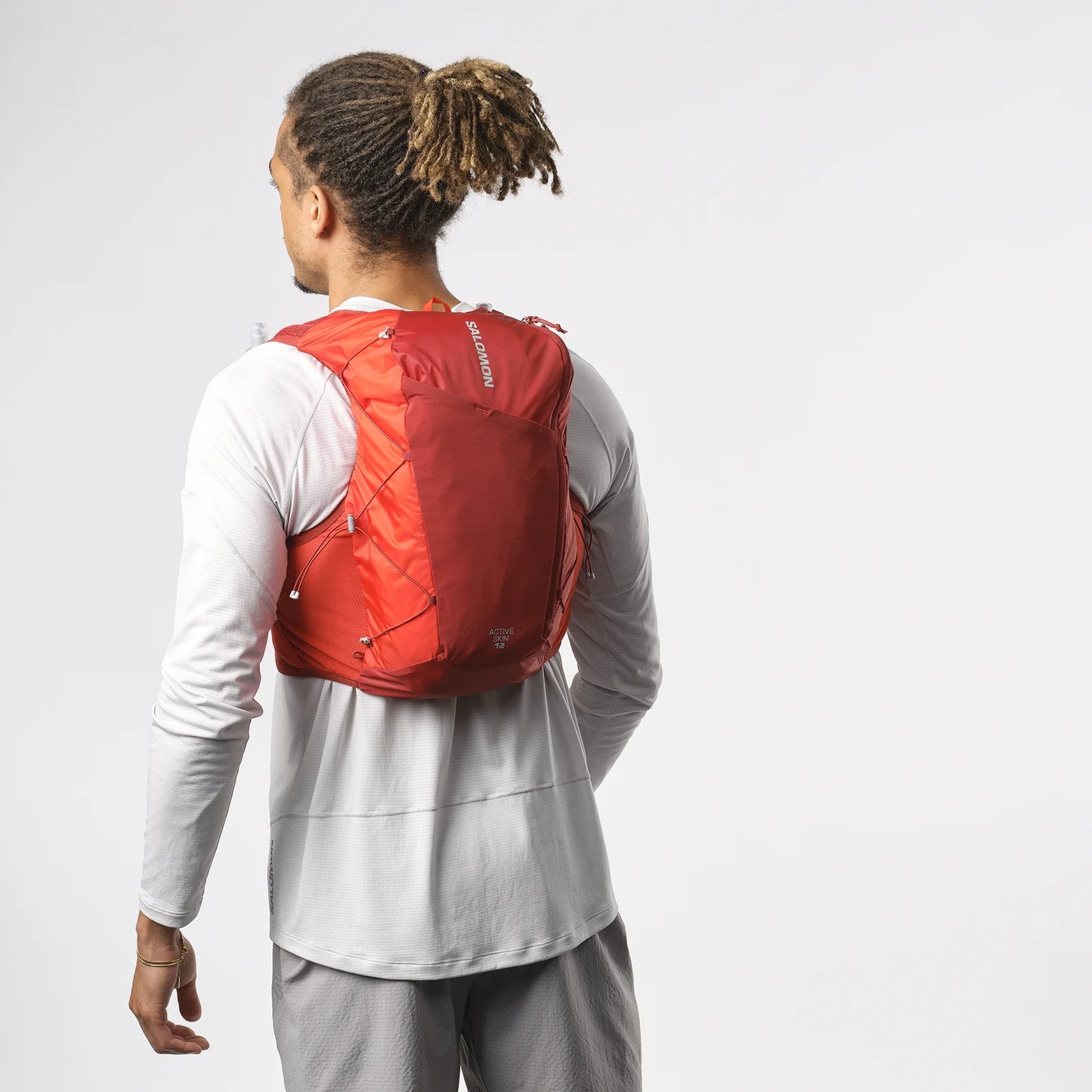 Salomon Active Skin 12 Set Red Dahlia with Flasks