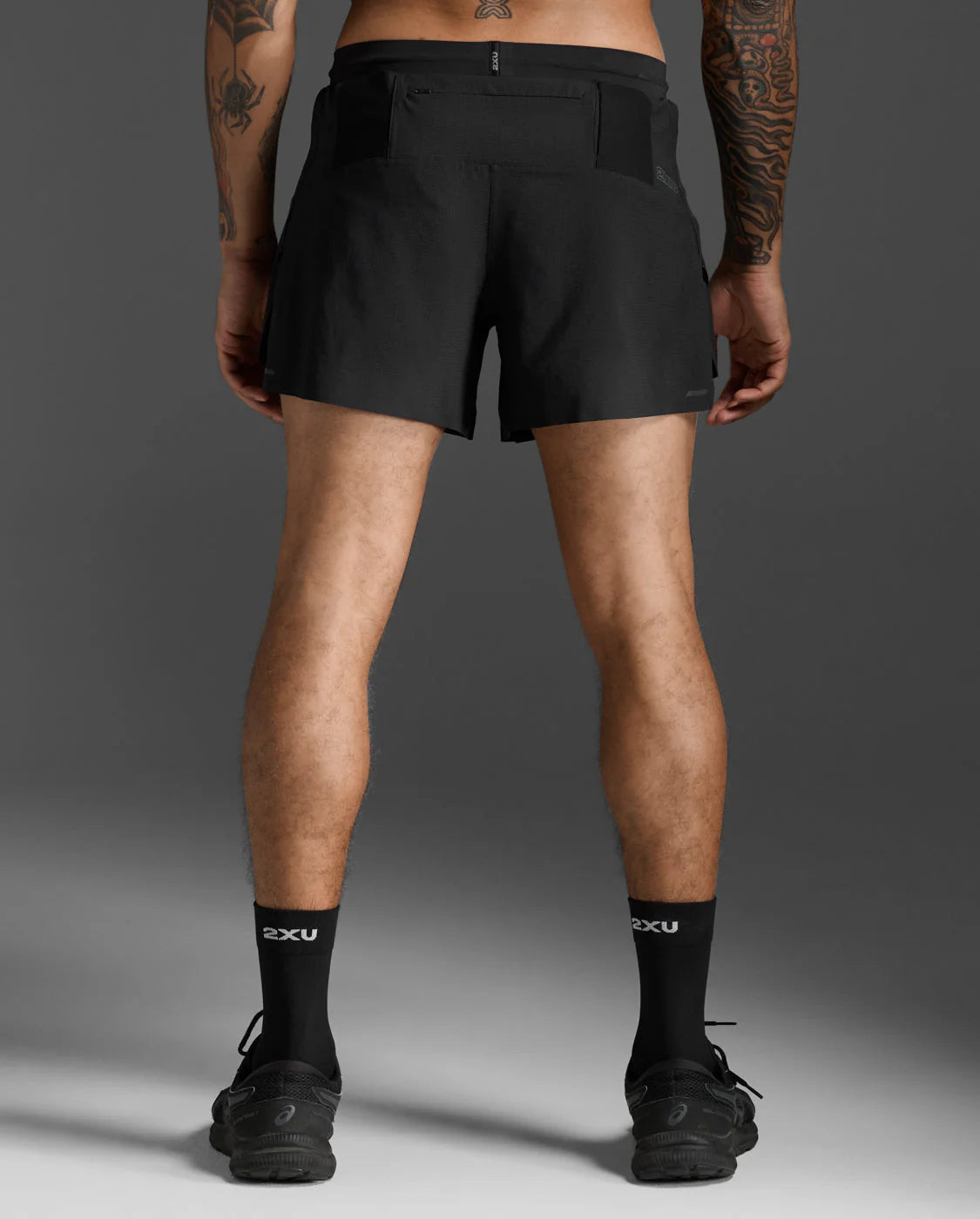 2XU Light Speed Stash 5 Inch Shorts BLK / BRF Mens