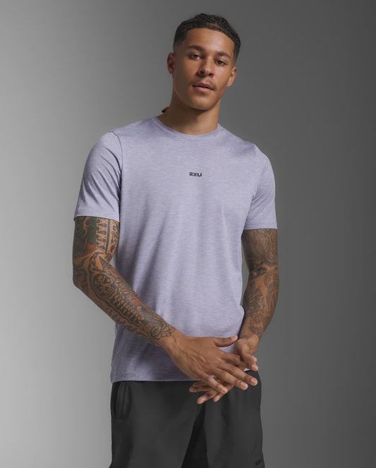 2XU Motion Soft Jersey Tee Lilac Mens