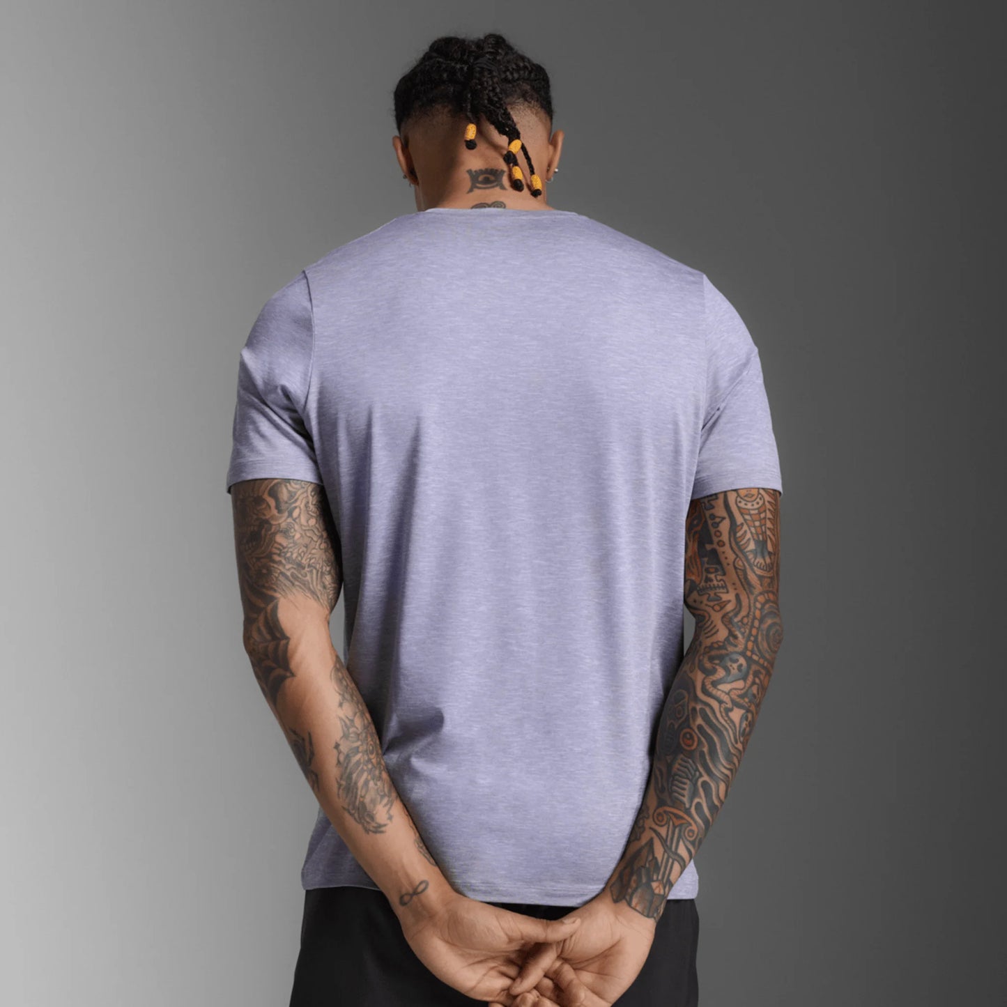 2XU Motion Soft Jersey Tee Lilac Mens