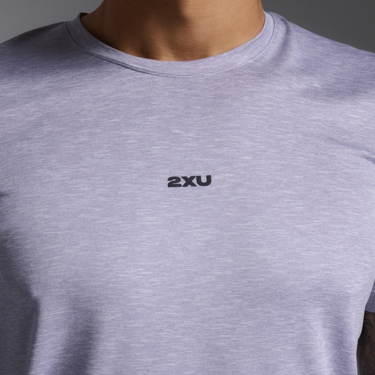 2XU Motion Soft Jersey Tee Lilac Mens