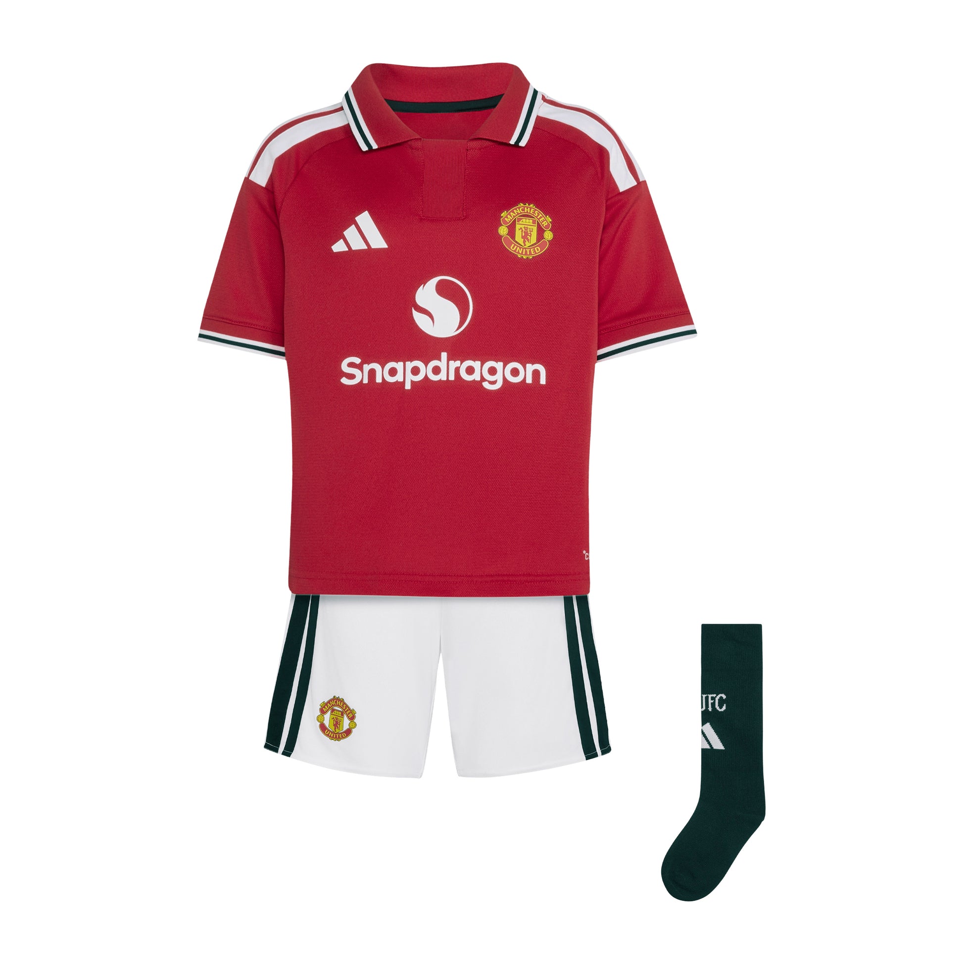Manchester United 26/27 Home Set Kit Kids