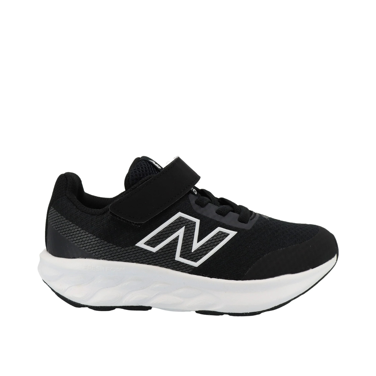 New Balance 520 Bungee Lace Black / White P52099O Kids