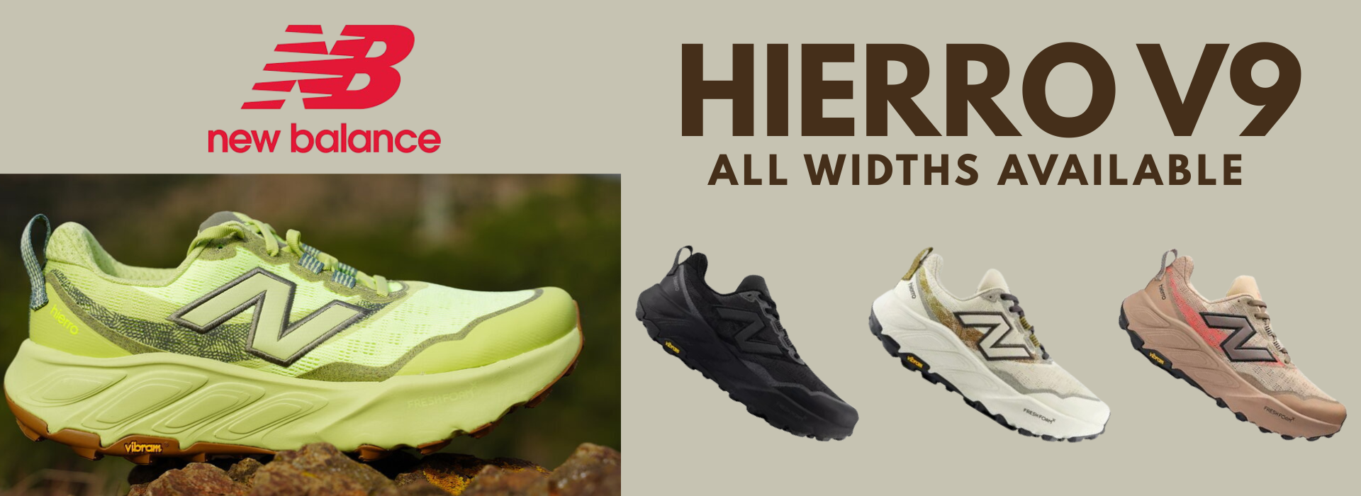 New Balance Hierro v9 Banner