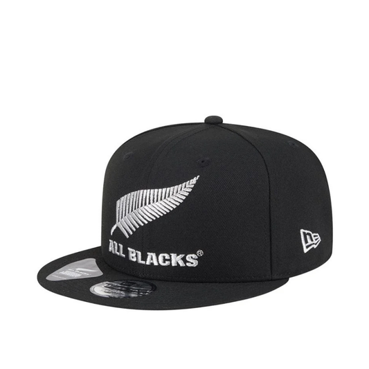 New Era 9Fifty All Blacks Black Metal Silver Cap