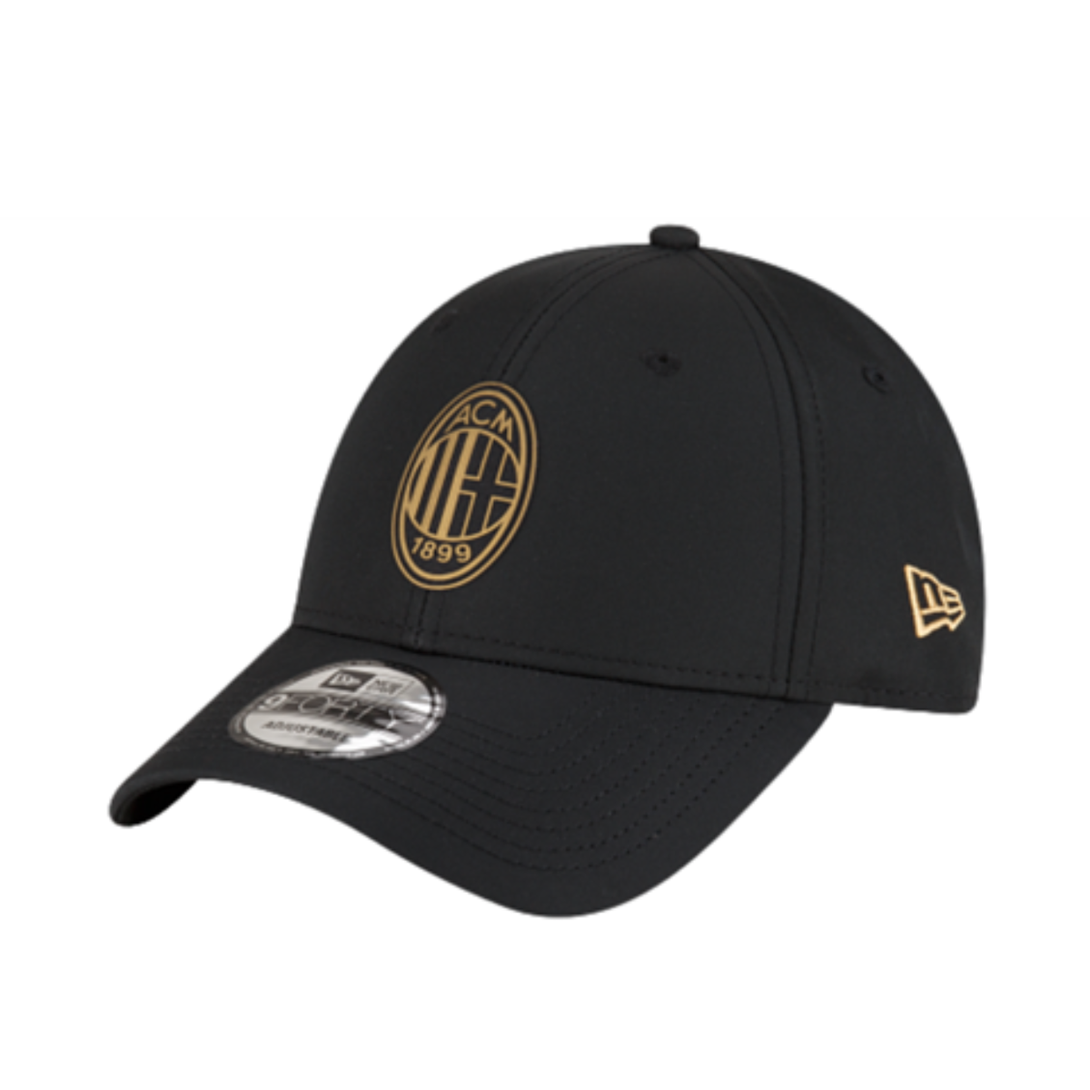 New Era 9Forty AC Milan Back/Gold Cap