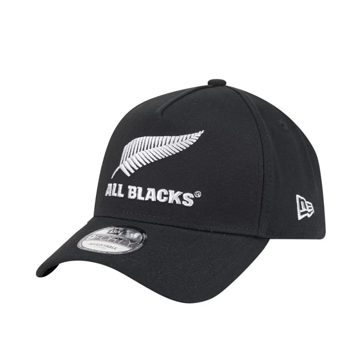 New Era 9Forty A Frame All Blacks Black/Metal Silver Cap